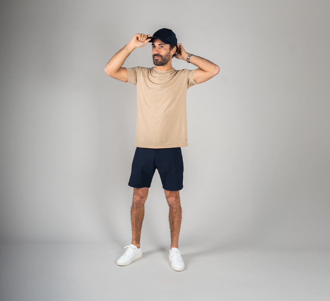 ACTION MERINO T-SHIRT Sable 