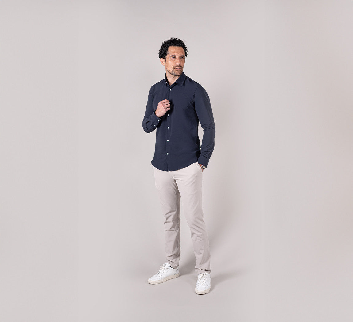ACTIVE STRETCH SHIRT Bleu Chic 