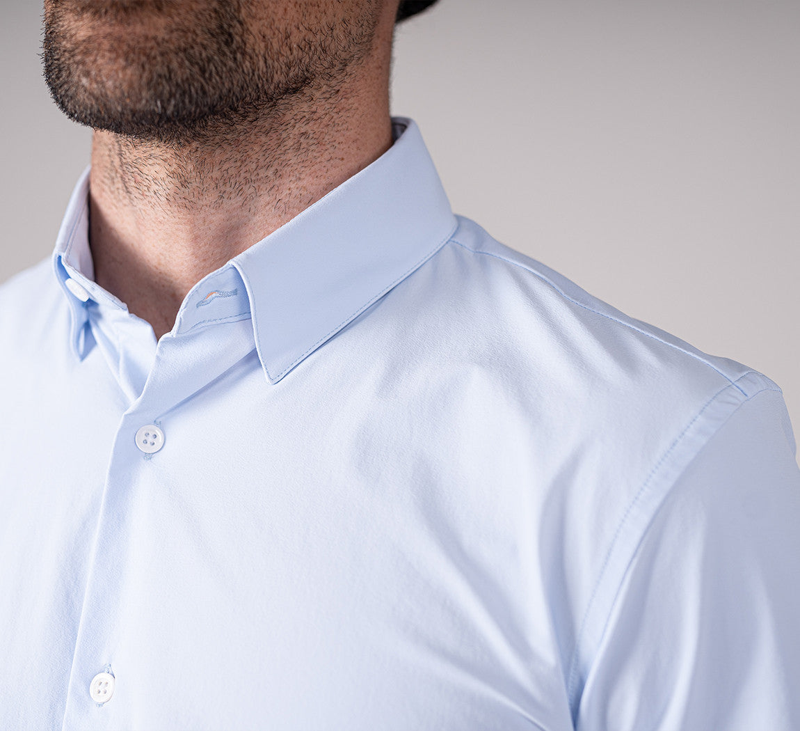 ACTIVE STRETCH SHIRT Bleu Ciel 