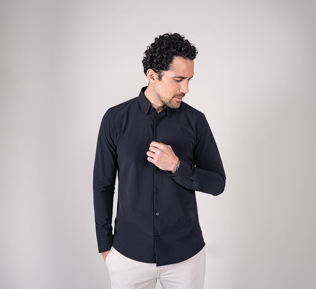 ACTIVE STRETCH SHIRT Noir 