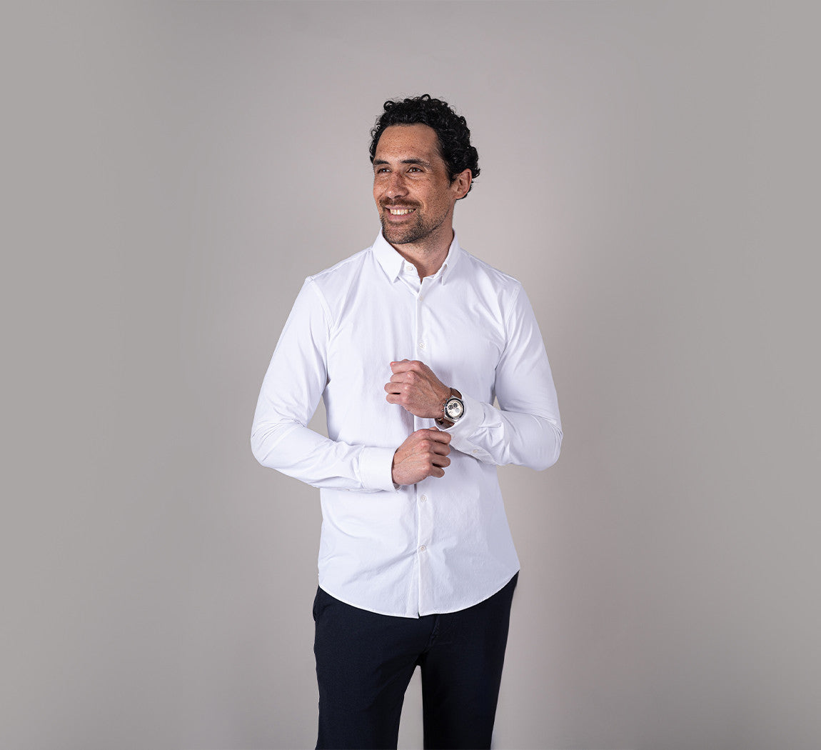 ACTIVE STRETCH SHIRT Blanc 