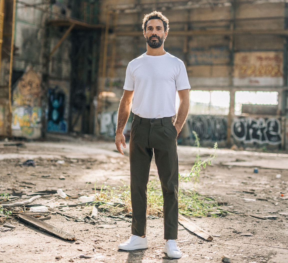 CANVAS CHINOS Kaki 