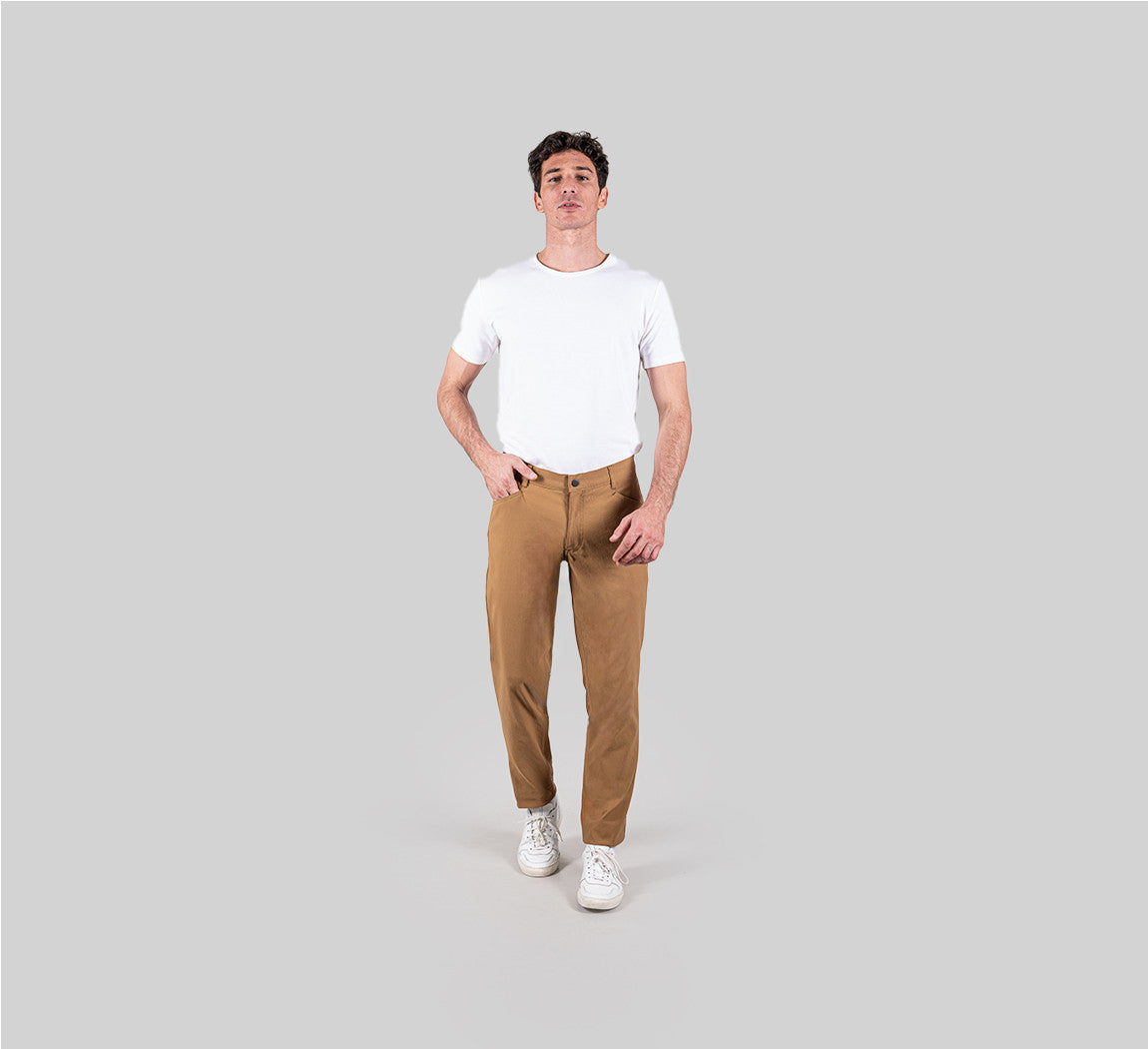 CANVAS JEANS Camel 