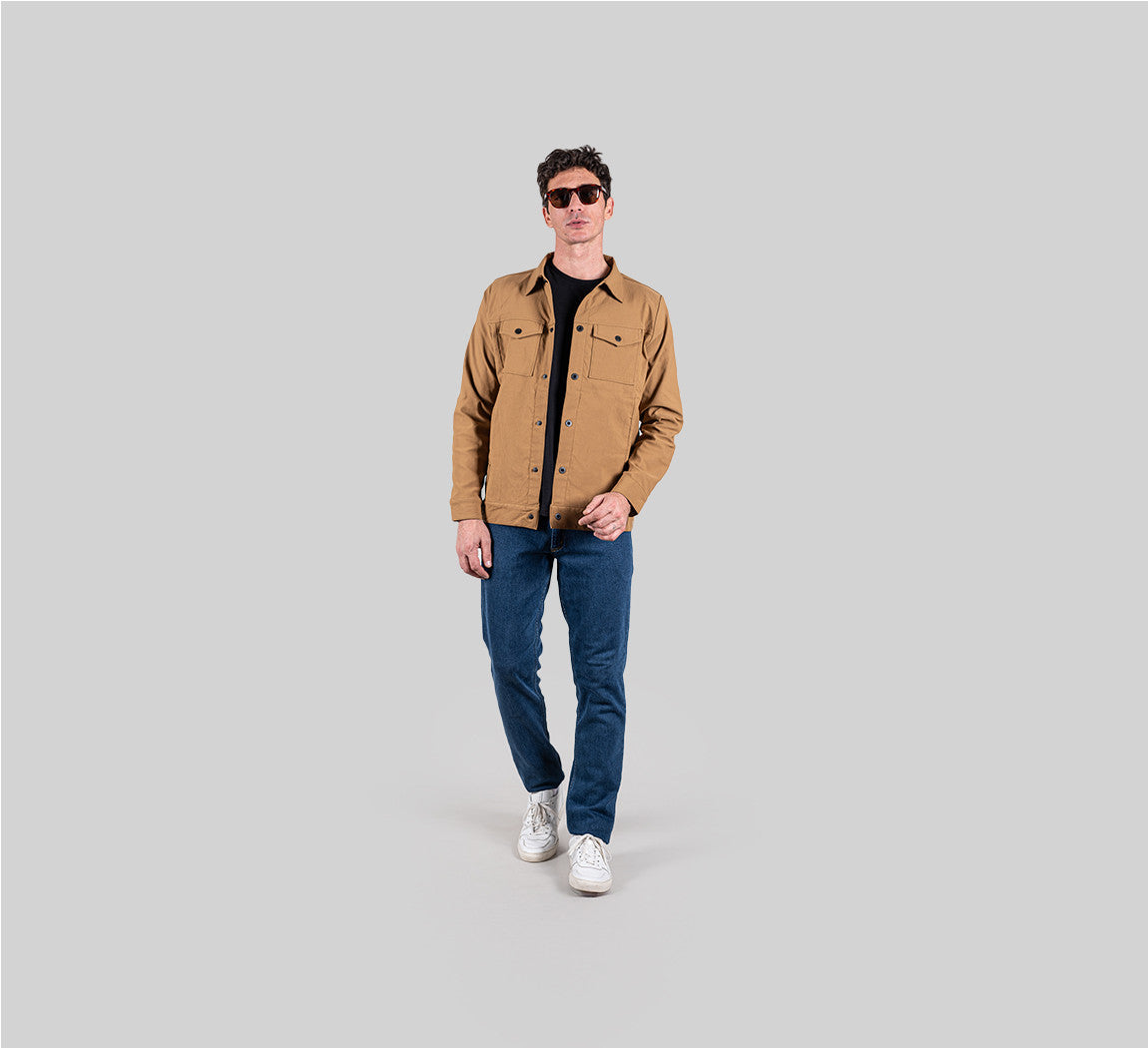 CANVAS TRUCKER Camel 