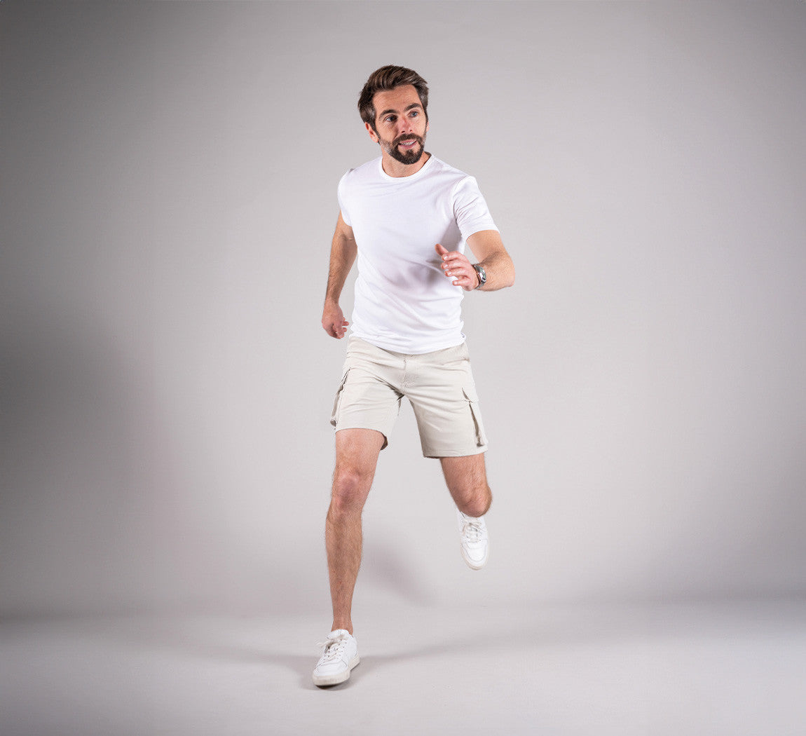 CARGO SHORTS Mastic 
