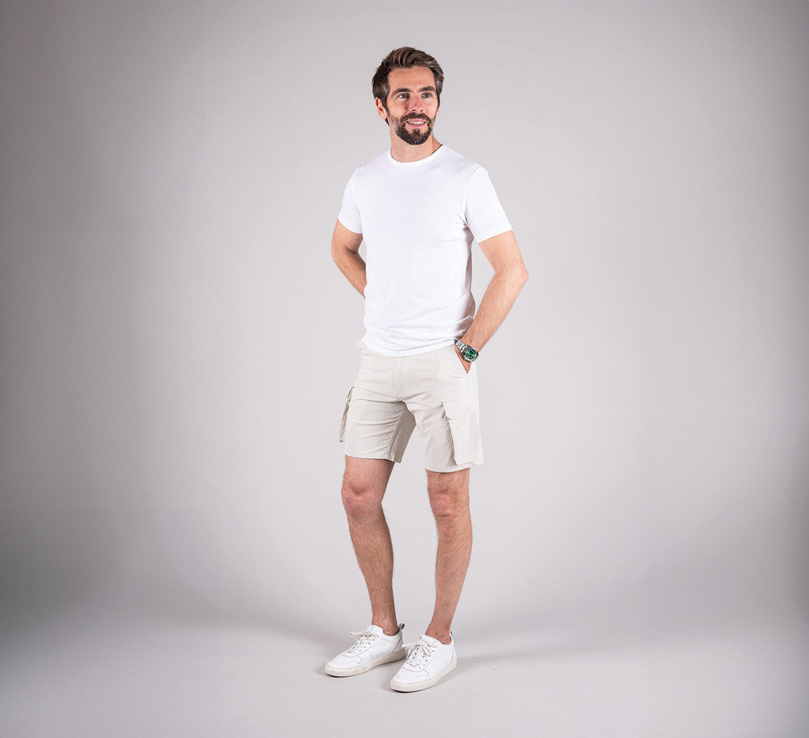 CARGO SHORTS Mastic 