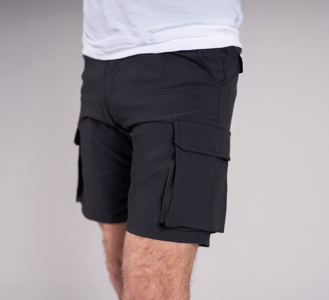CARGO SHORTS Gris Anthracite 