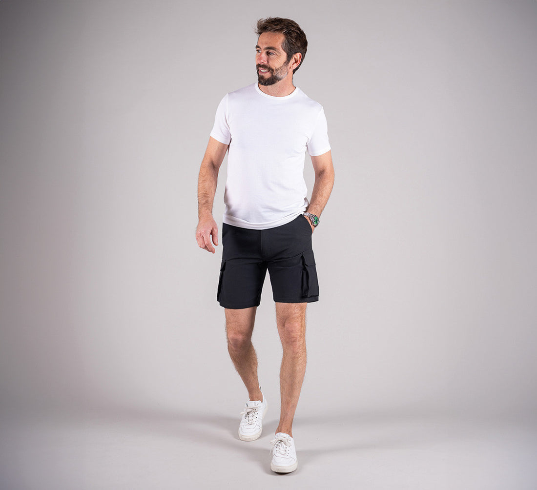 CARGO SHORTS Gris Anthracite 