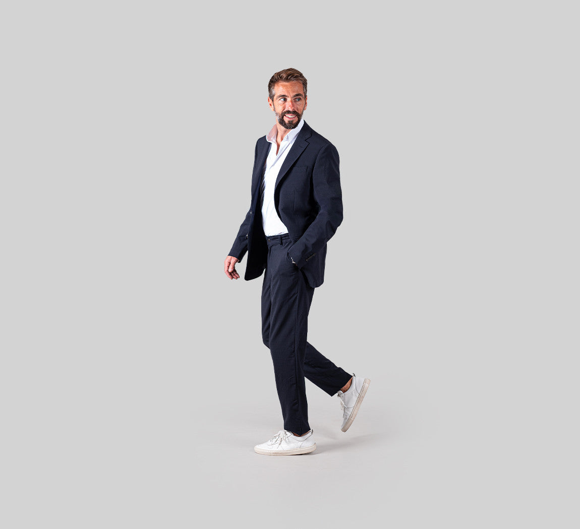 CORDURA MERINO BLAZER Bleu Chic 