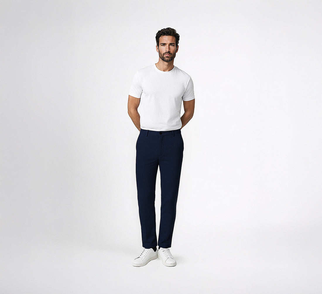 CORDURA MERINO CHINOS Bleu Chic 