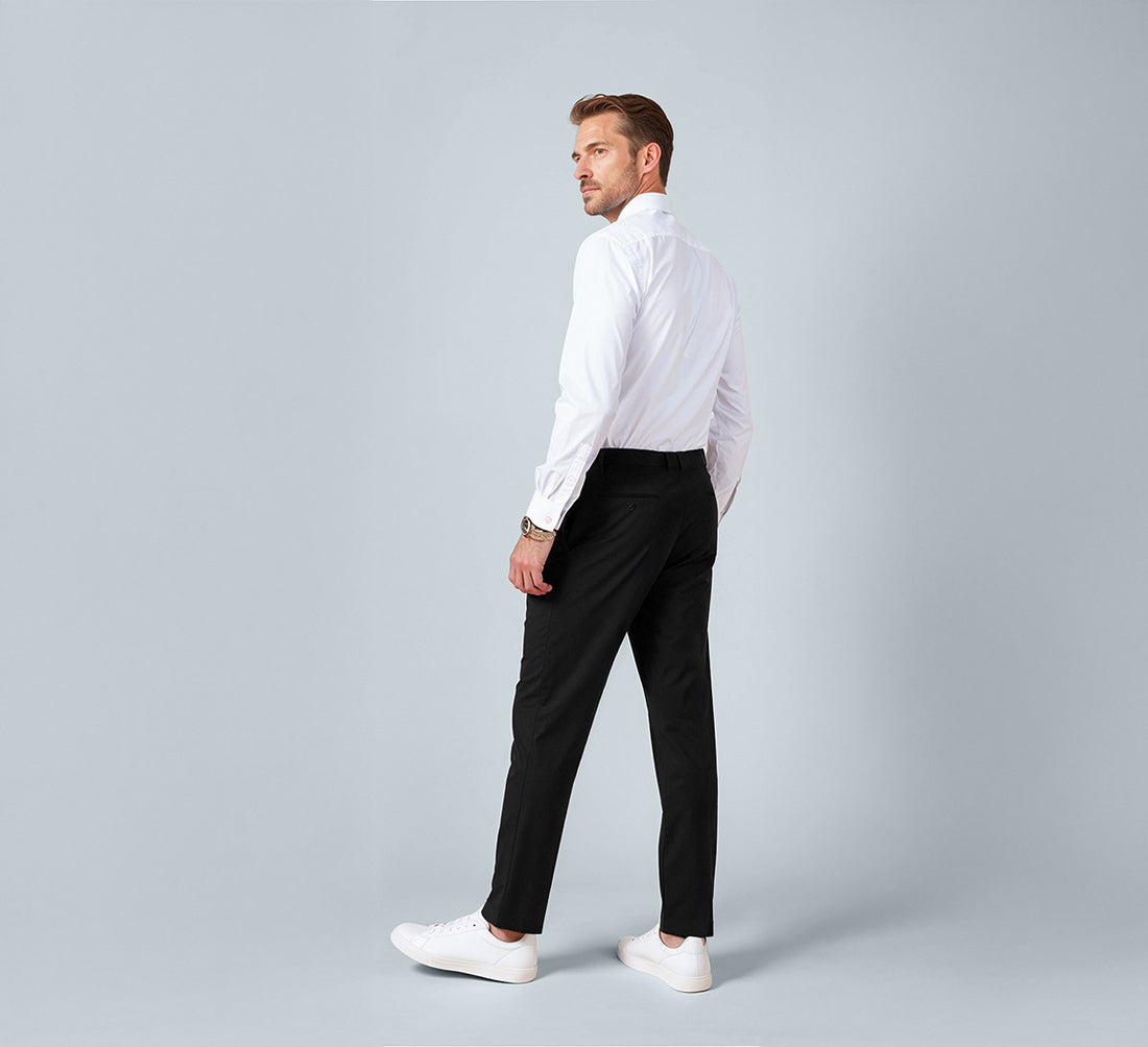 CORDURA MERINO DRESS PANTS Noir 