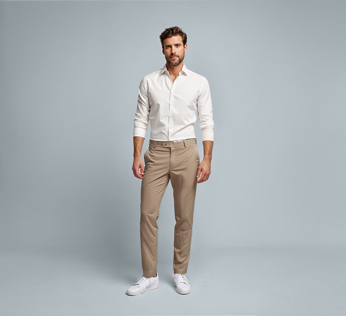 CORDURA MERINO DRESS PANTS Beige 