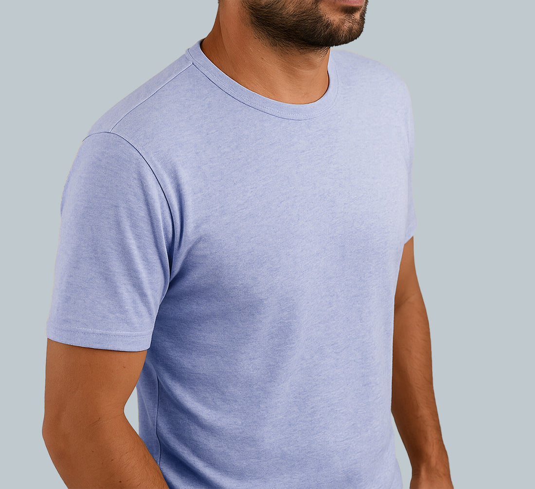 DRY HEMP T-SHIRT Bleu Ciel 