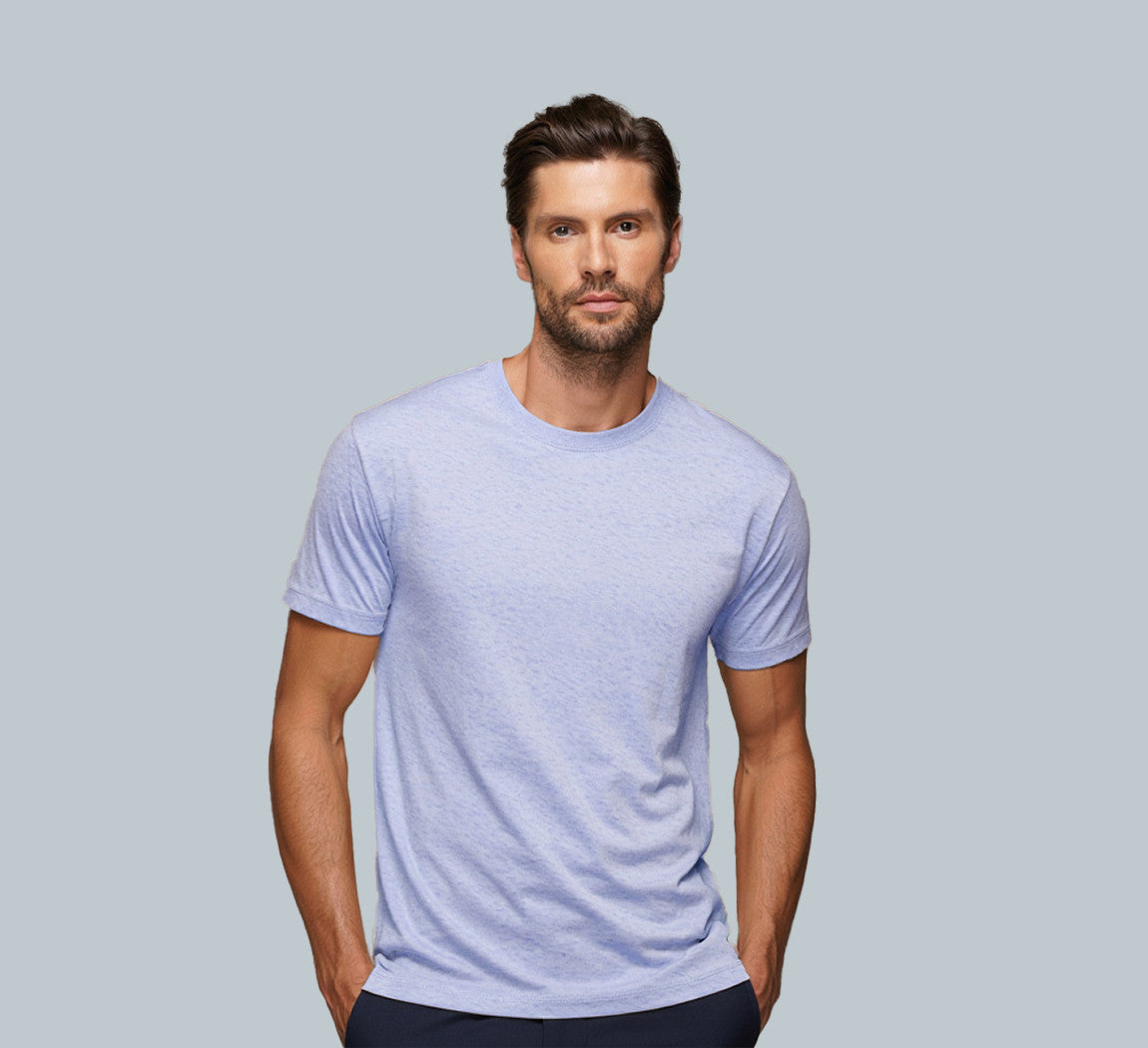 DRY HEMP T-SHIRT Bleu Ciel 