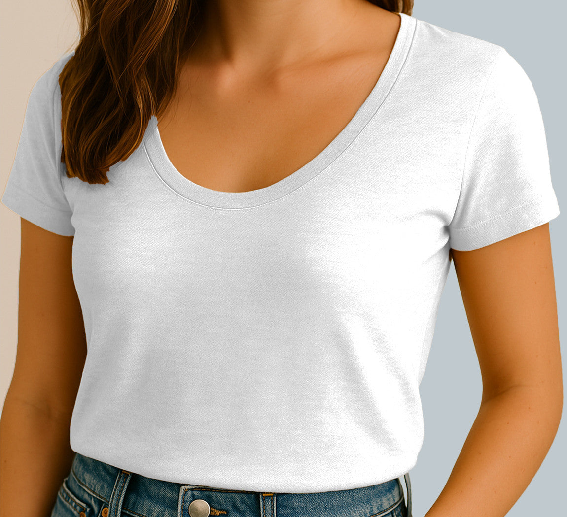DRY HEMP WOMAN T-SHIRT Blanc 
