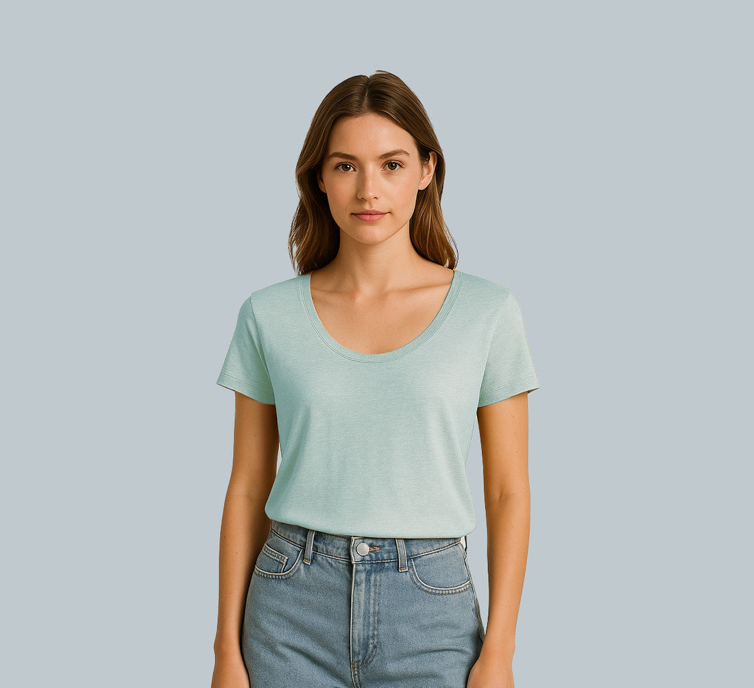 DRY HEMP WOMAN T-SHIRT Menthe 