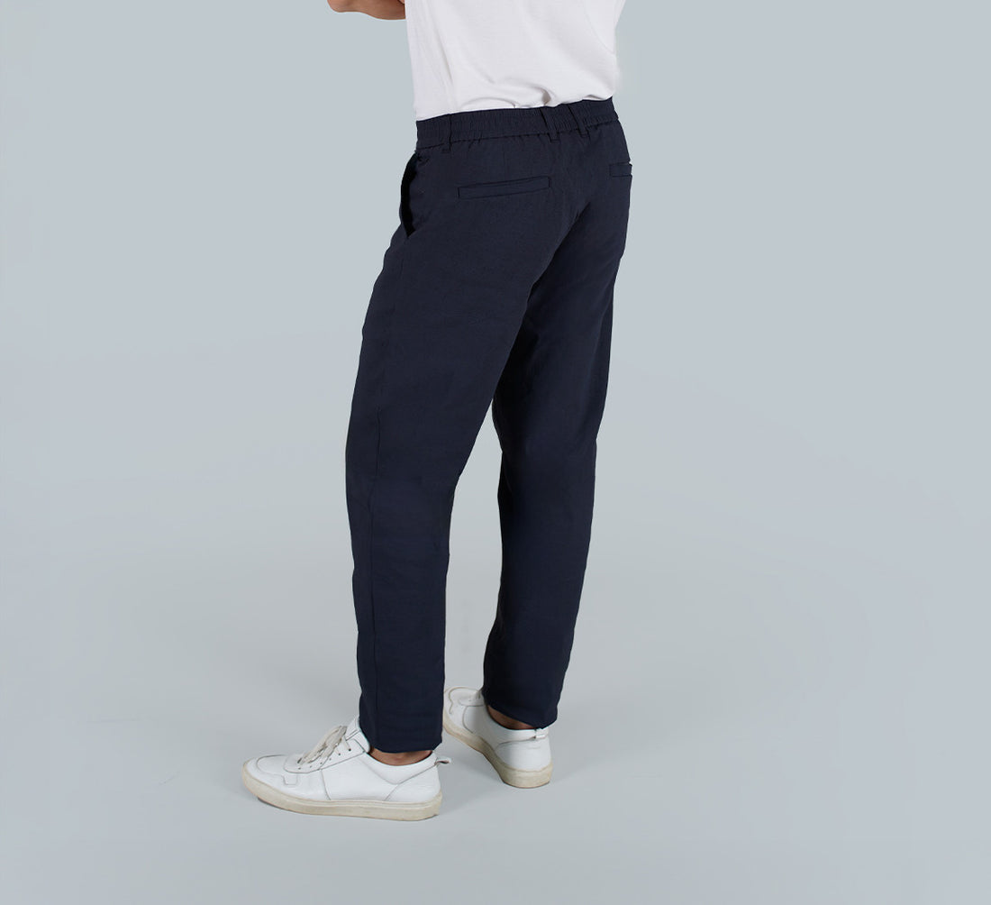 ECOMOTION CHINOS Bleu Chic 