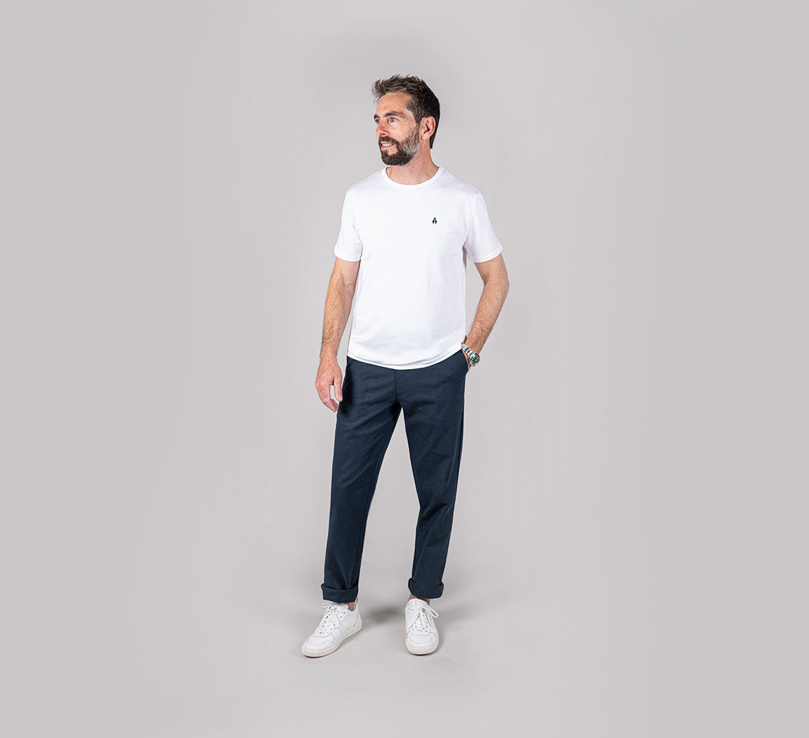 EVOLUTION LOGO T-SHIRT Blanc 