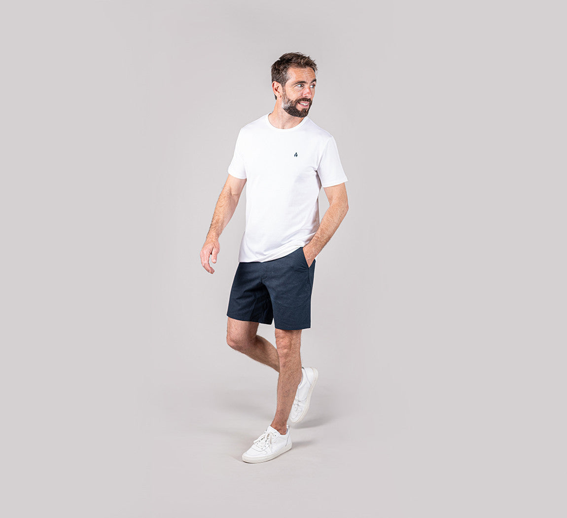 EVOLUTION LOGO T-SHIRT Blanc 
