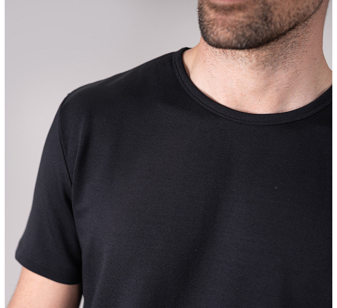 EVOLUTION MERINO T-SHIRT Noir 