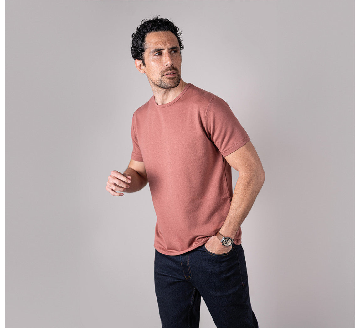 EVOLUTION MERINO T-SHIRT Rose 