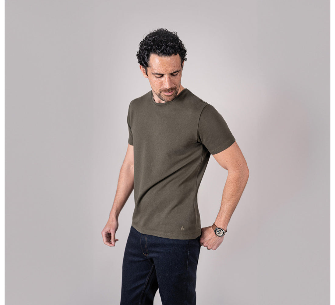 EVOLUTION MERINO T-SHIRT Kaki 
