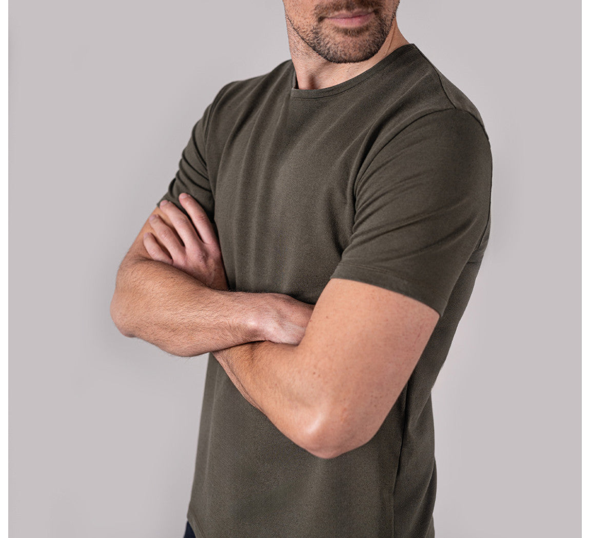 EVOLUTION MERINO T-SHIRT Kaki 