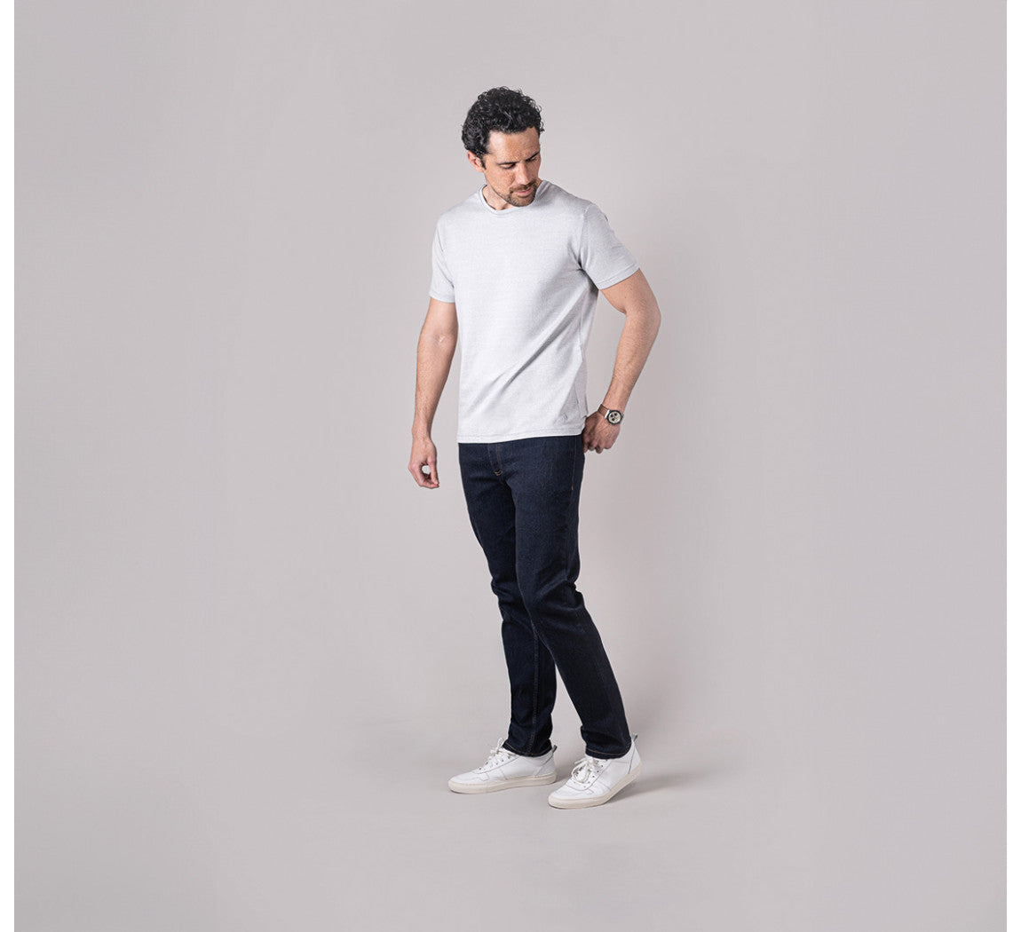 EVOLUTION MERINO T-SHIRT Gris Clair 