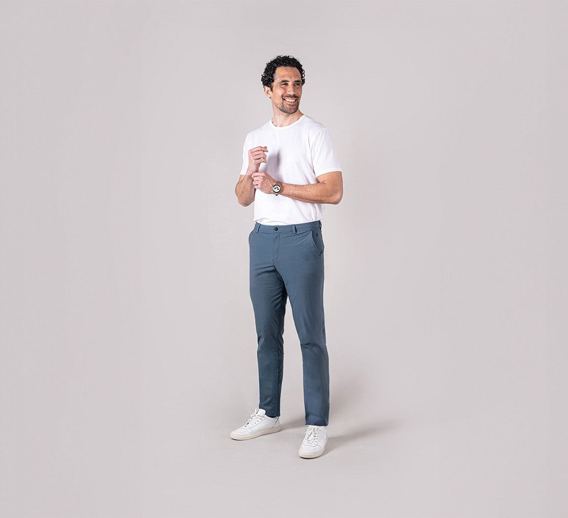 FREEDOM PANTS Bleu Gris 