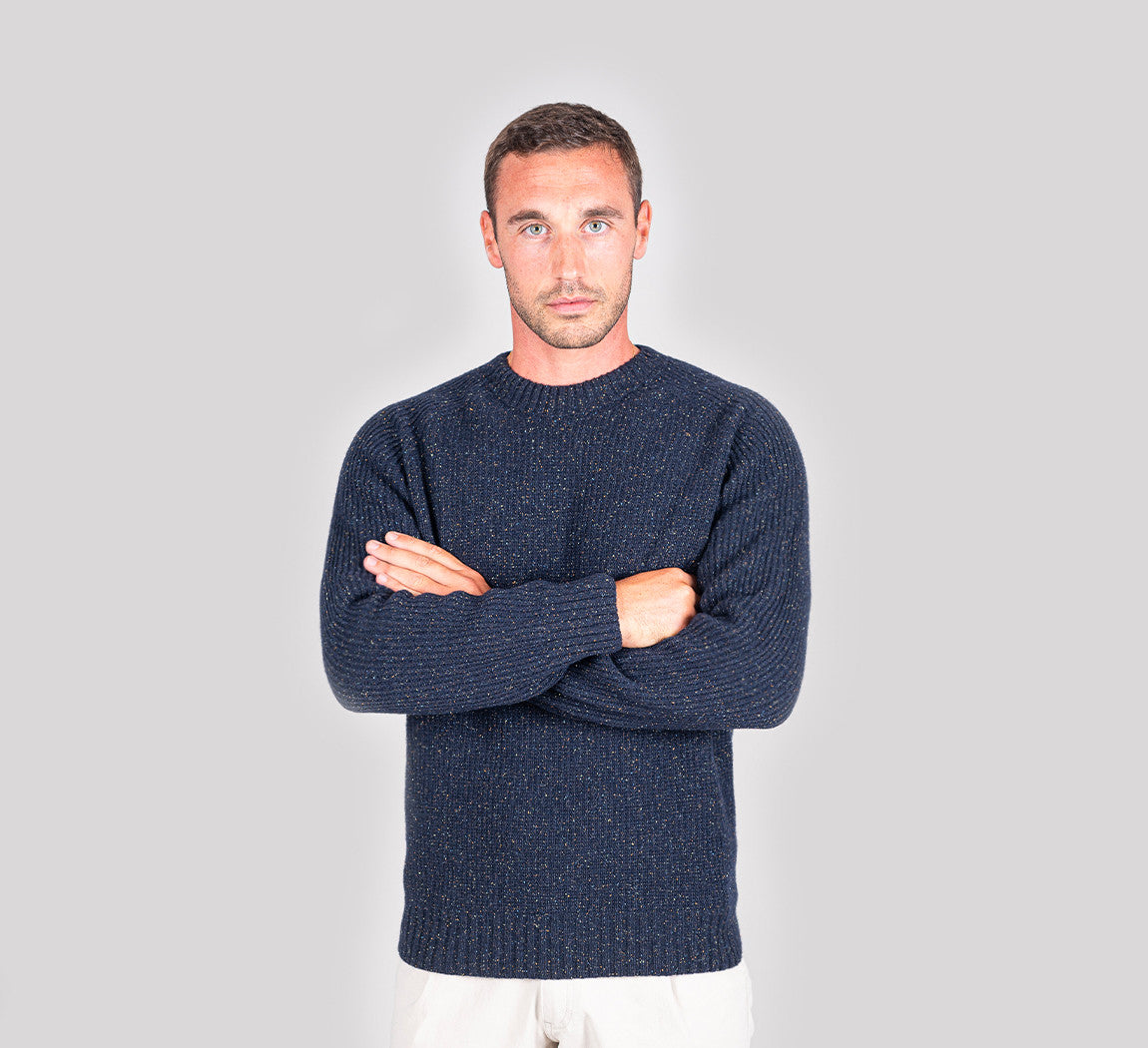 FUTURE KNIT PULLOVER Bleu Chic 