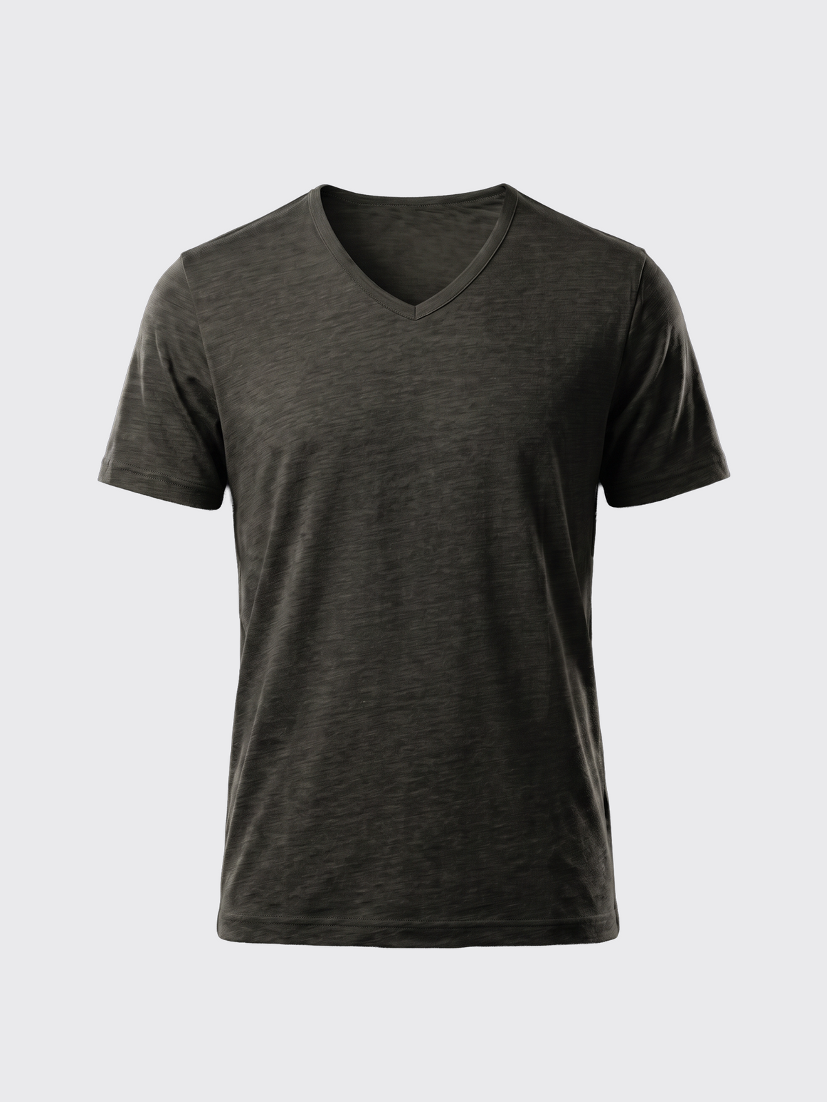 main out PERFORMANCE MERINO V-NECK kaki 