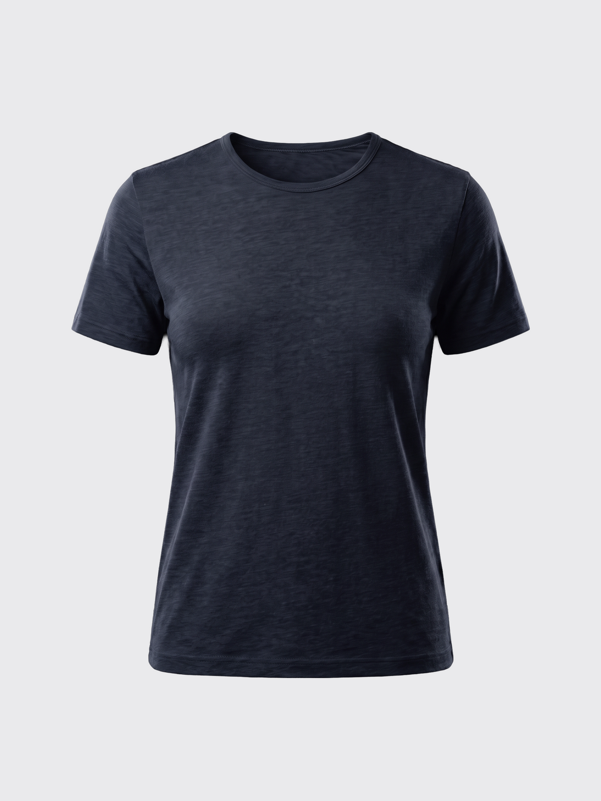 main out WOMAN PERFORMANCE MERINO T-SHIRT bleu chic 