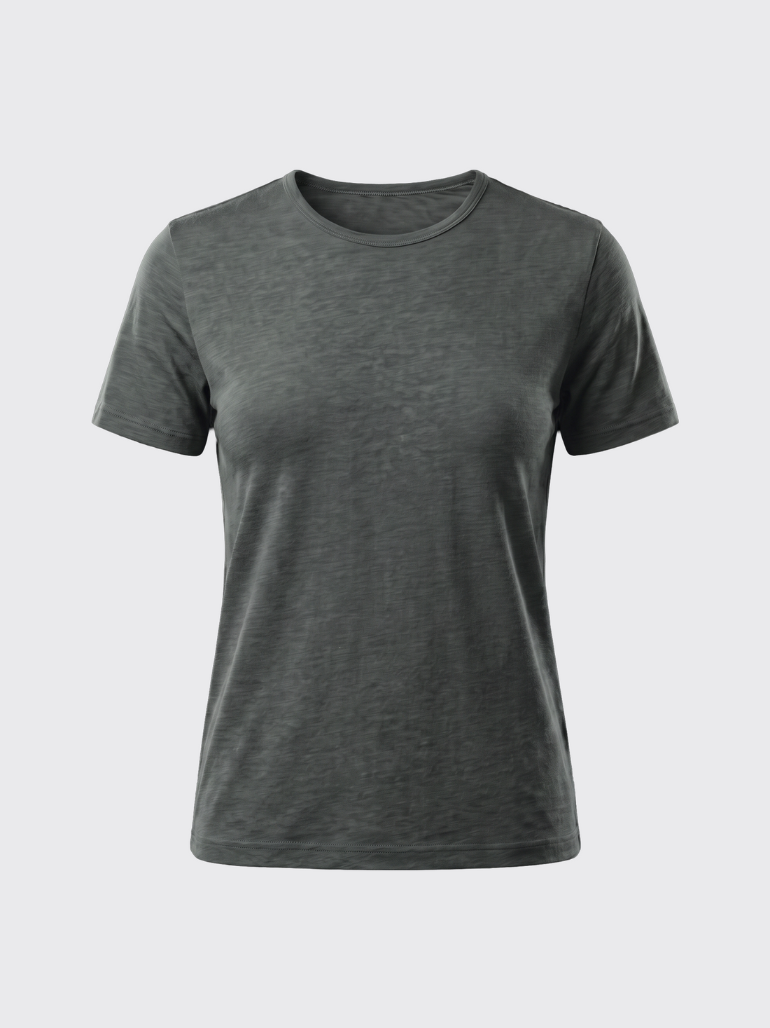 main out WOMAN PERFORMANCE MERINO T-SHIRT vert de gris 