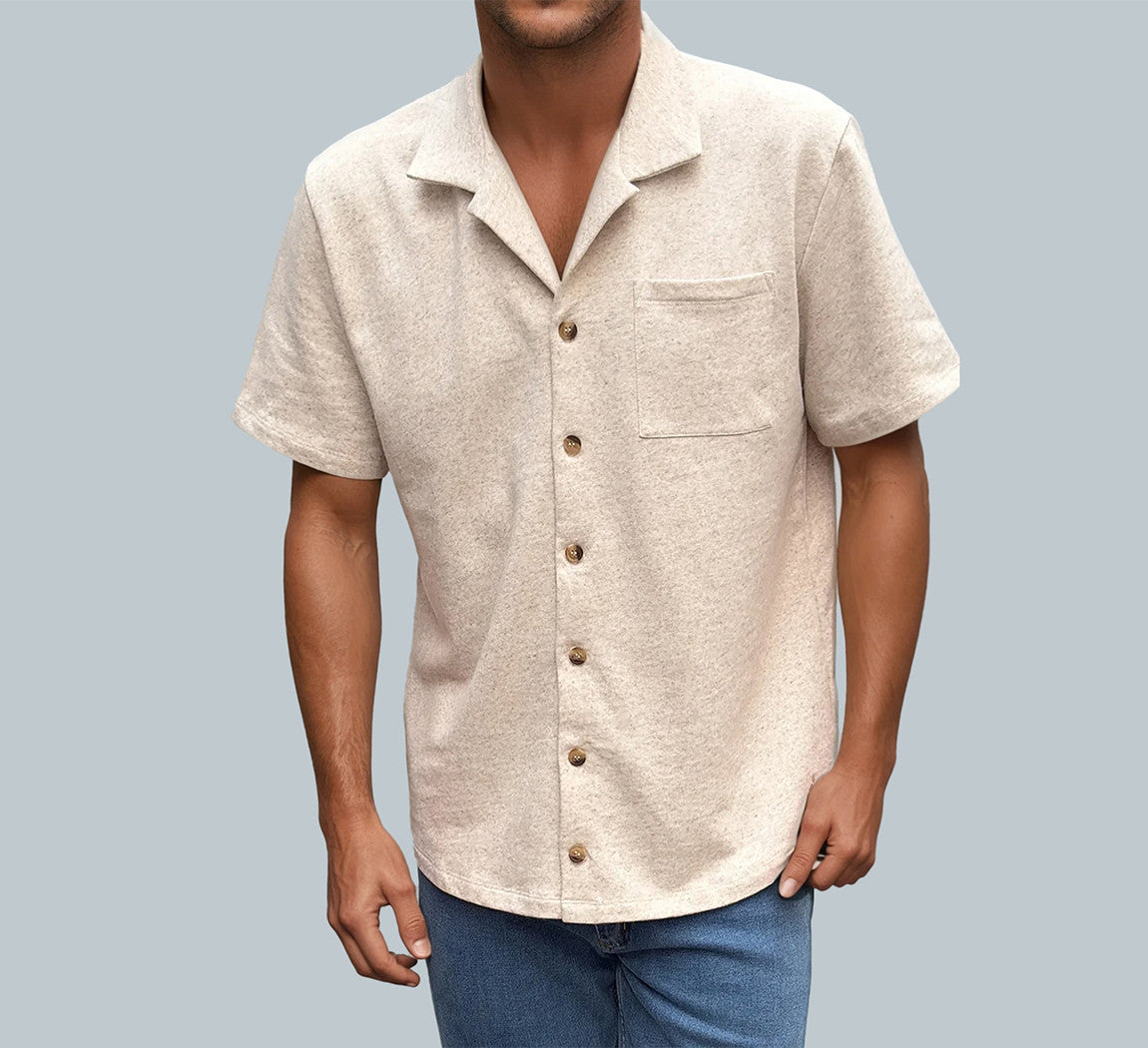 HEMP COOL SHIRT Vanille 