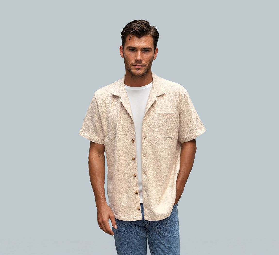 HEMP COOL SHIRT Vanille 