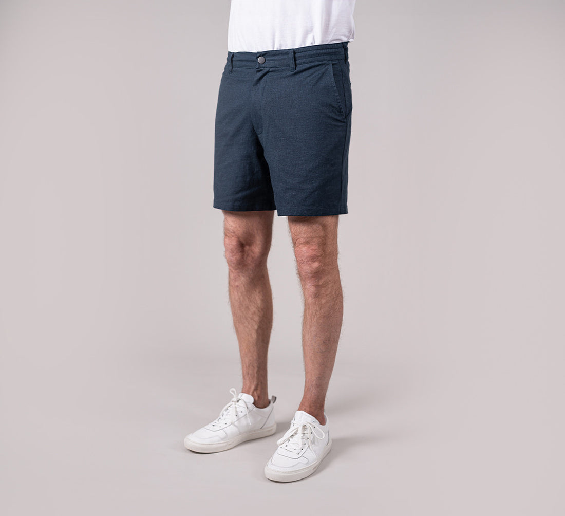 HEMP SHORTS Bleu Chic 