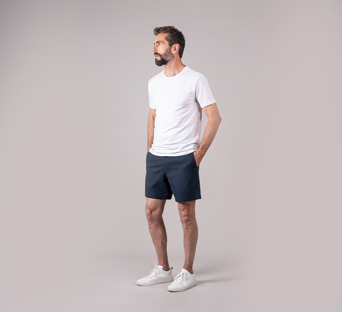 HEMP SHORTS Bleu Chic 