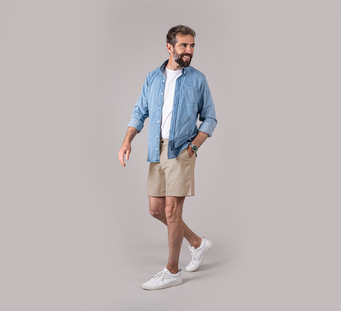 HEMP SHORTS Sable 