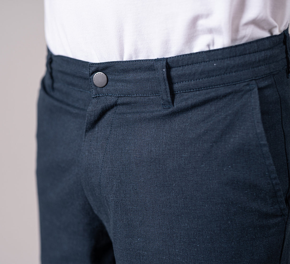 HEMP SHORTS Bleu Chic 