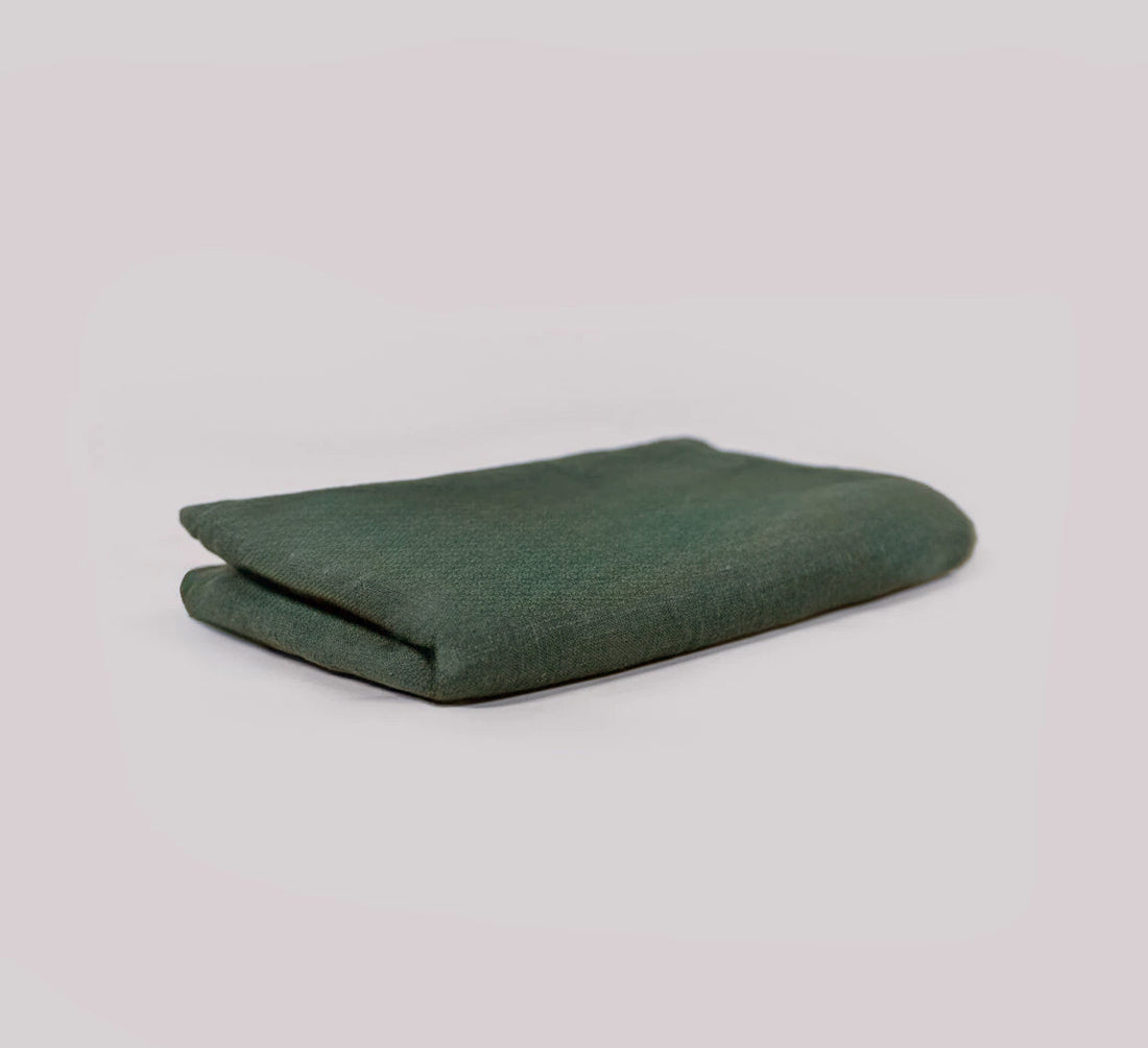 LINEN TRAVEL TOWEL Vert Chic 
