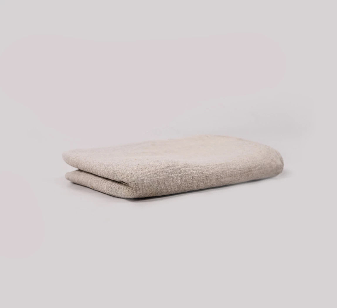 LINEN TRAVEL TOWEL Sable 