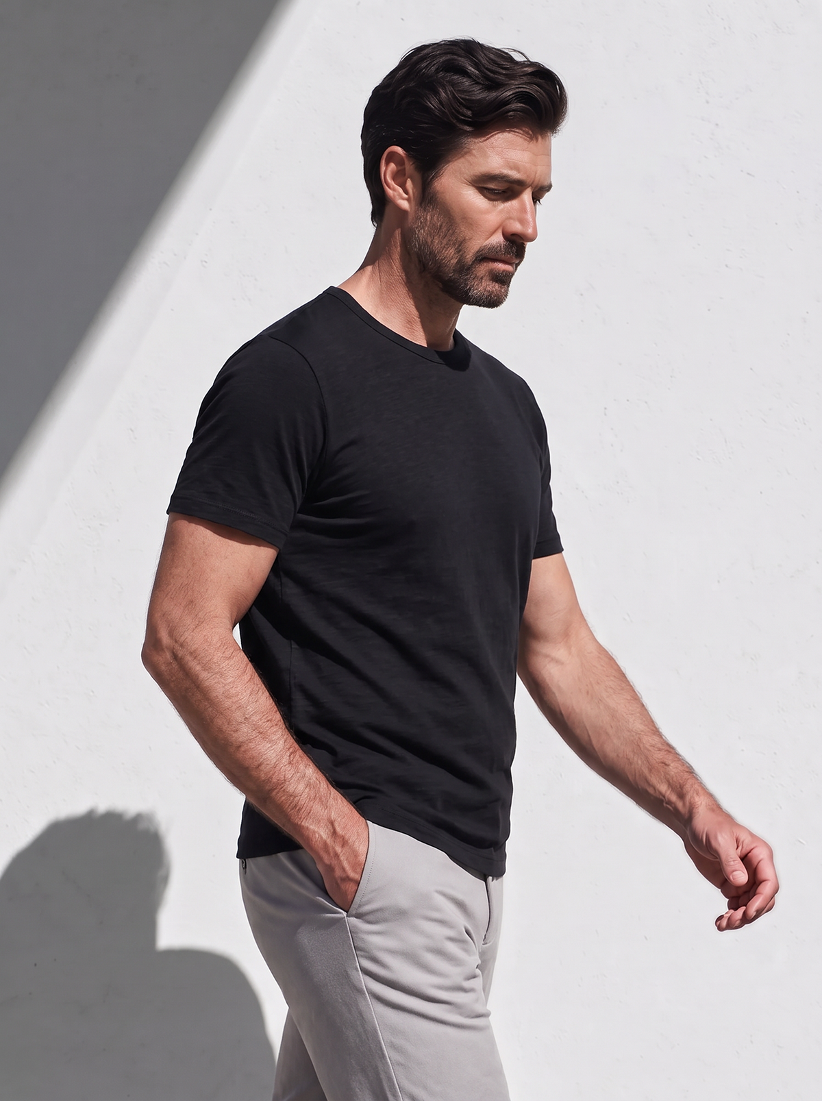 PERFORMANCE MERINO T-SHIRT noir 