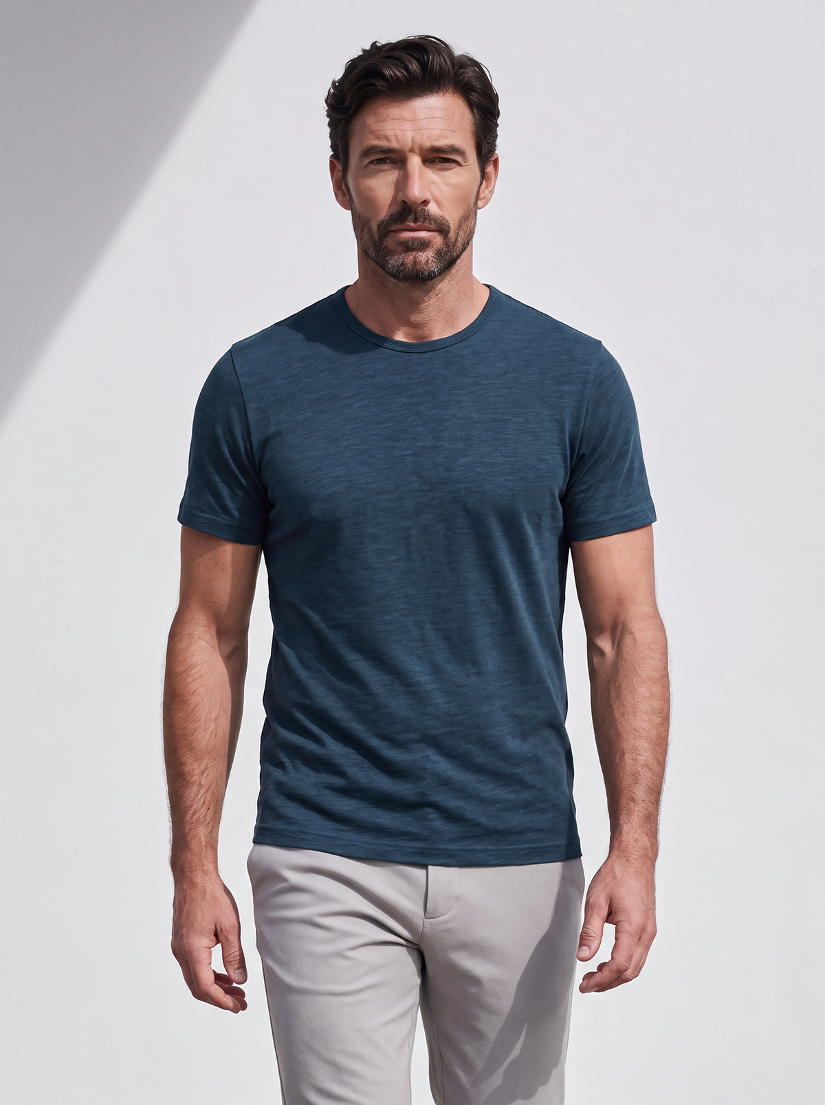 PERFORMANCE MERINO T-SHIRT bleu pétrole 