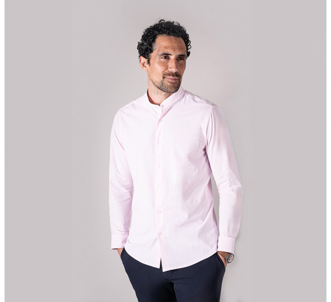 MAO STRETCH SHIRT Rose 