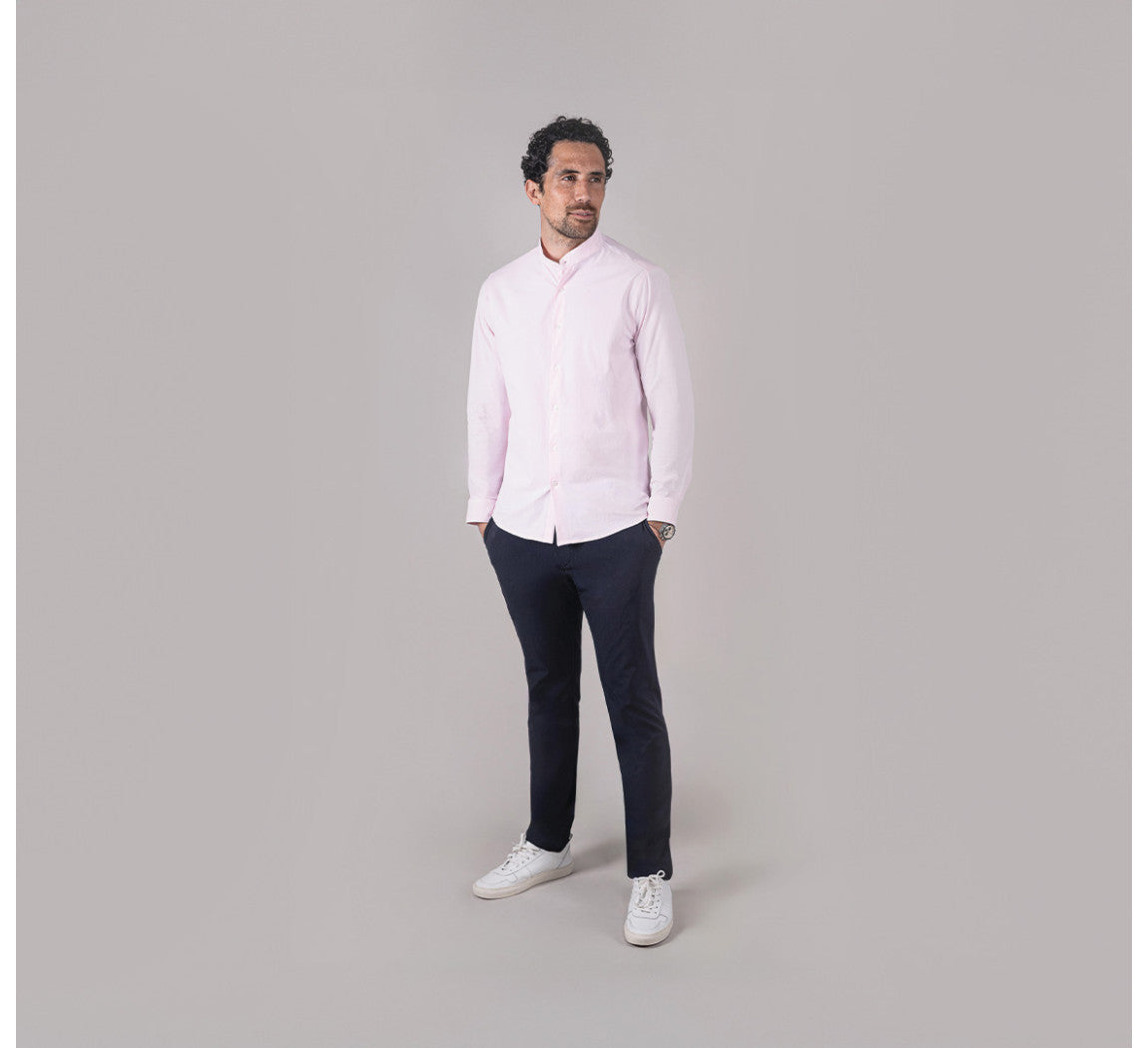 MAO STRETCH SHIRT Rose 