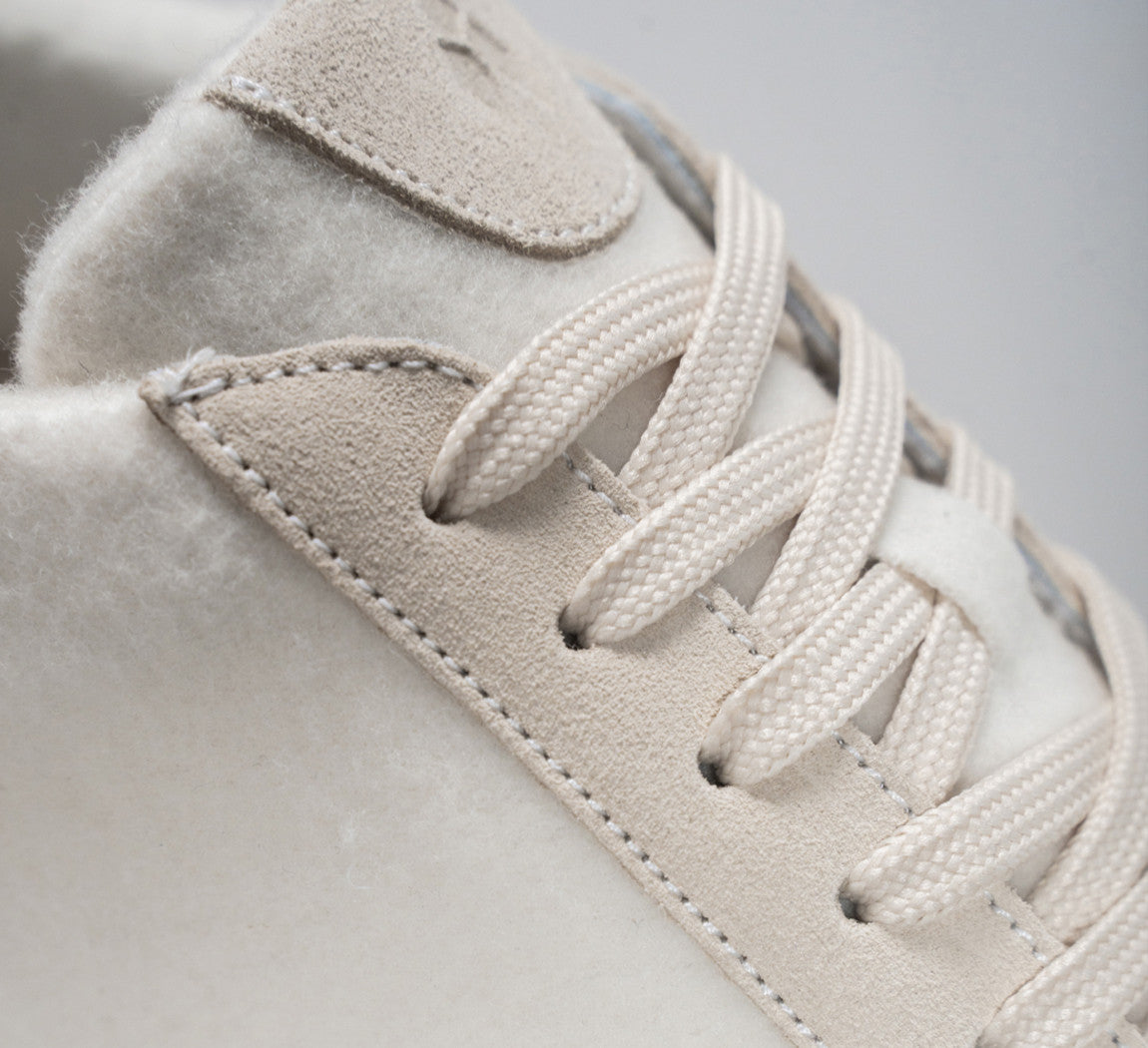 PREMIUM MERINO SNEAKERS Ivoire 