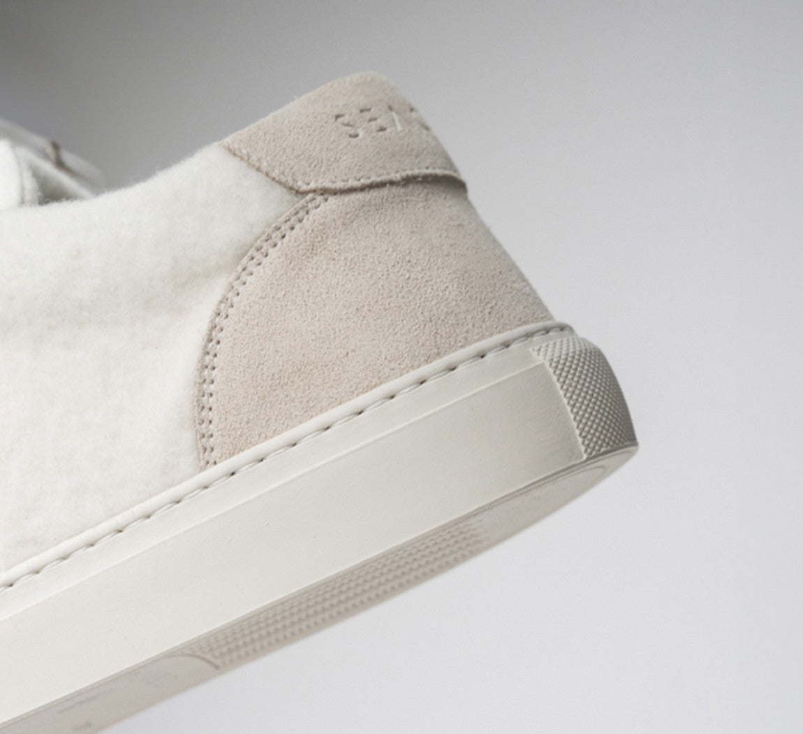 PREMIUM MERINO SNEAKERS Ivoire 