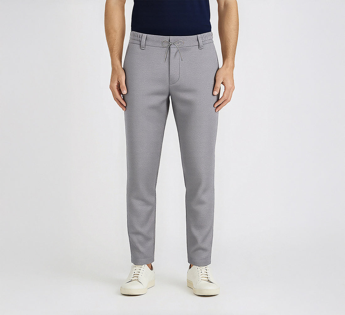 MERINO SWEATPANTS Gris Clair 