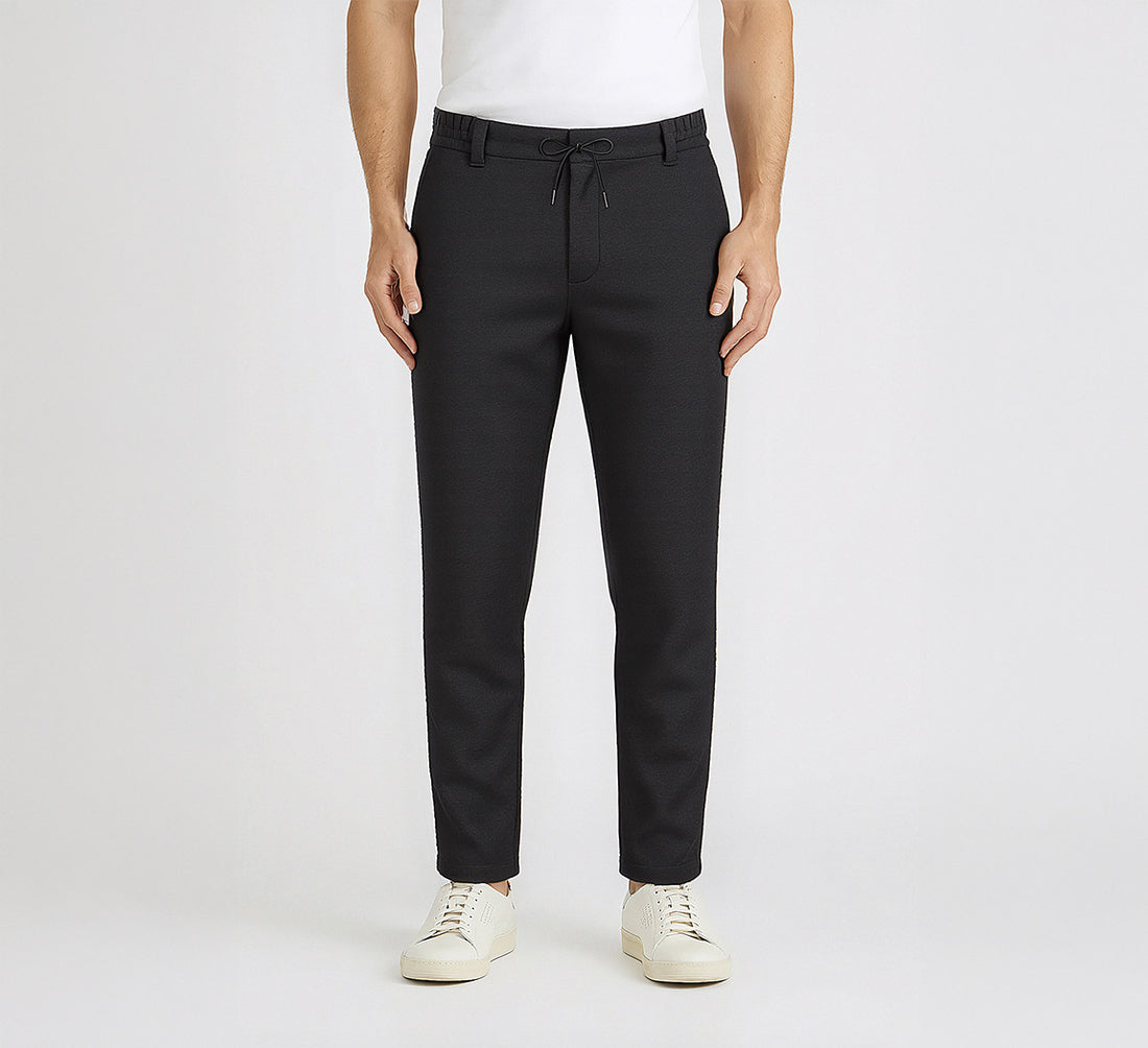 MERINO SWEATPANTS Gris anthracite 