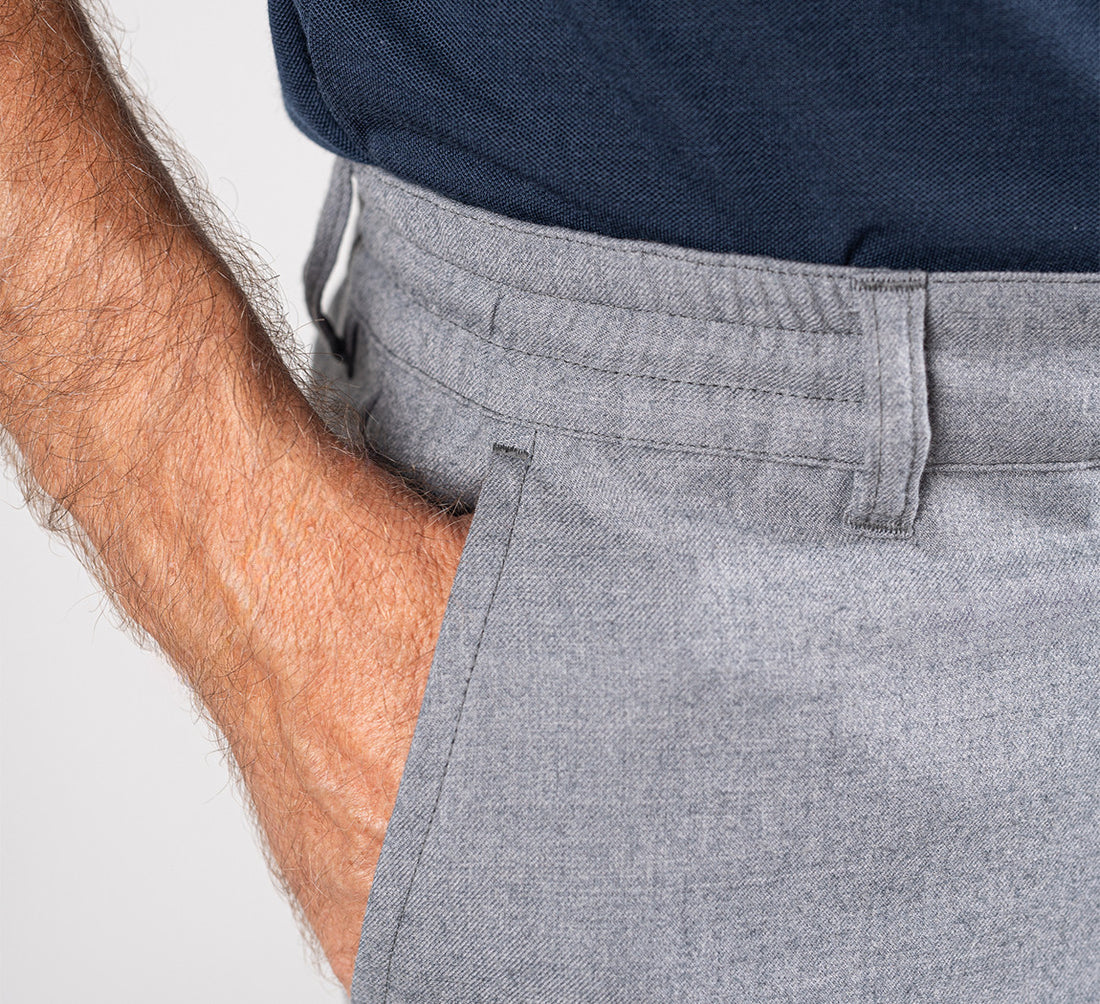MOTION FLANNEL PANTS Gris Clair 